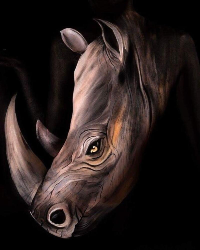 Rhinos are just the curvy unicorns of the world